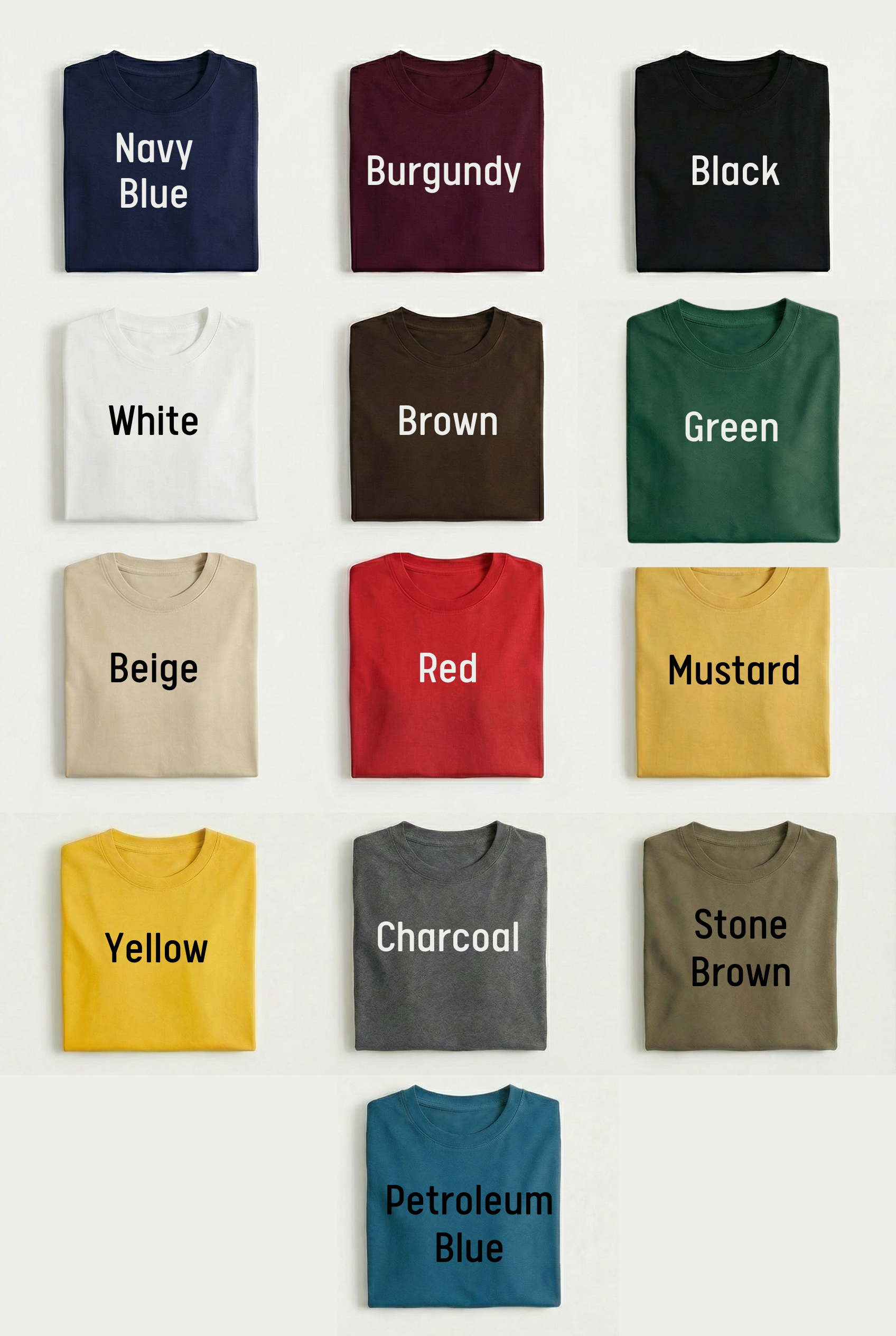 Plain Oversize Tee Bundle
