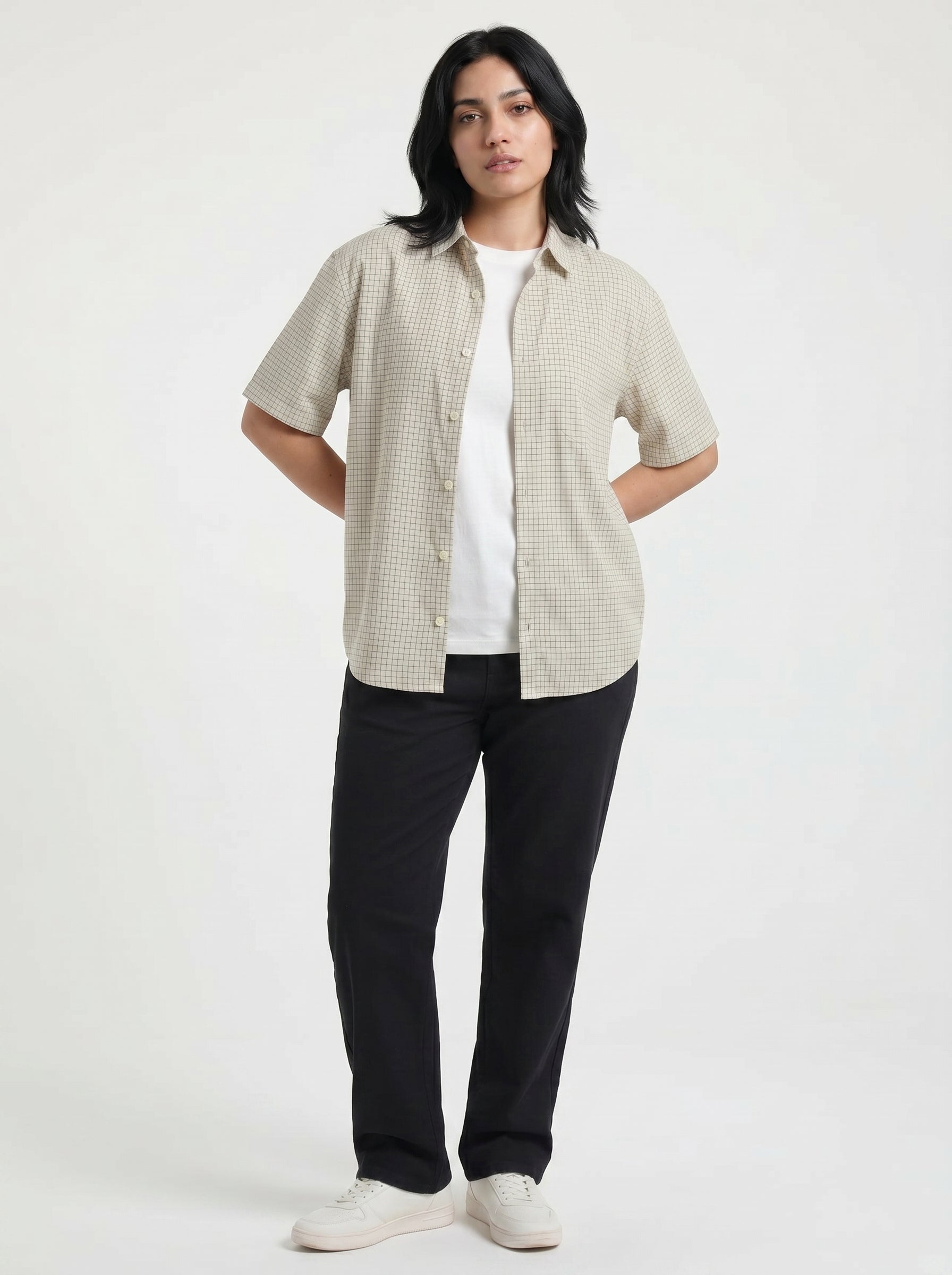 White Boxy Shirt