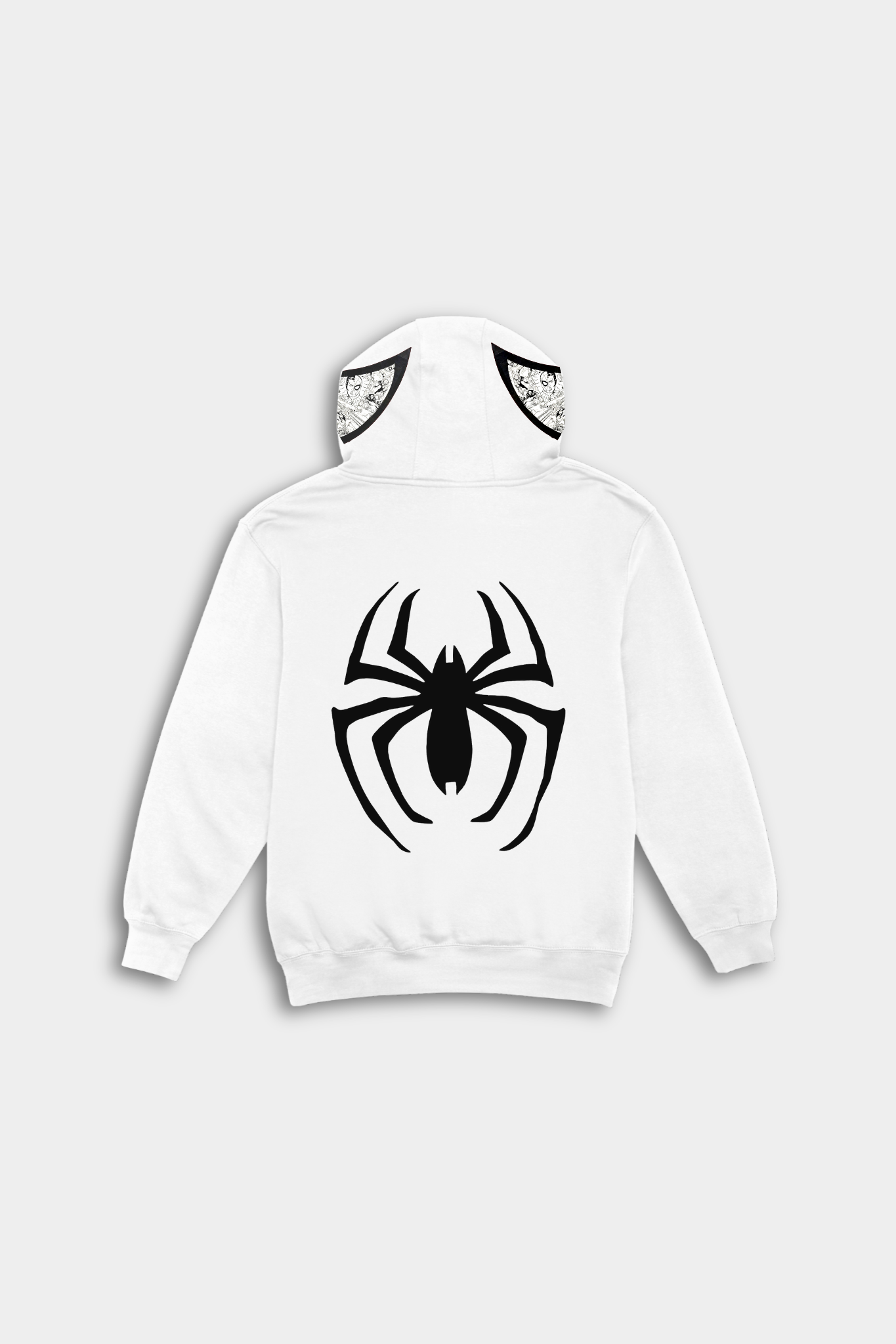 Spider Zipper Hoodie large