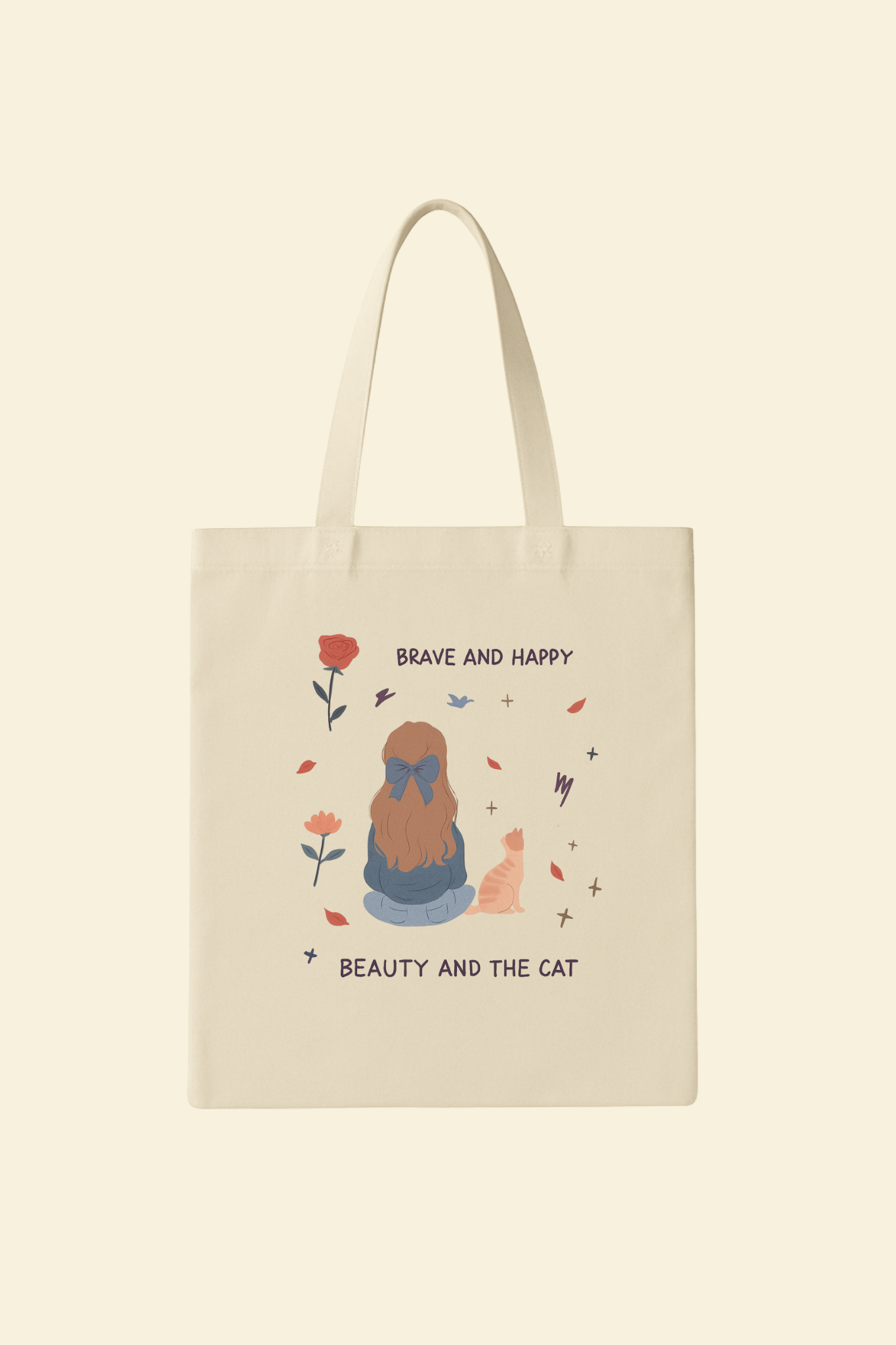 Cat & You Canvas Bag