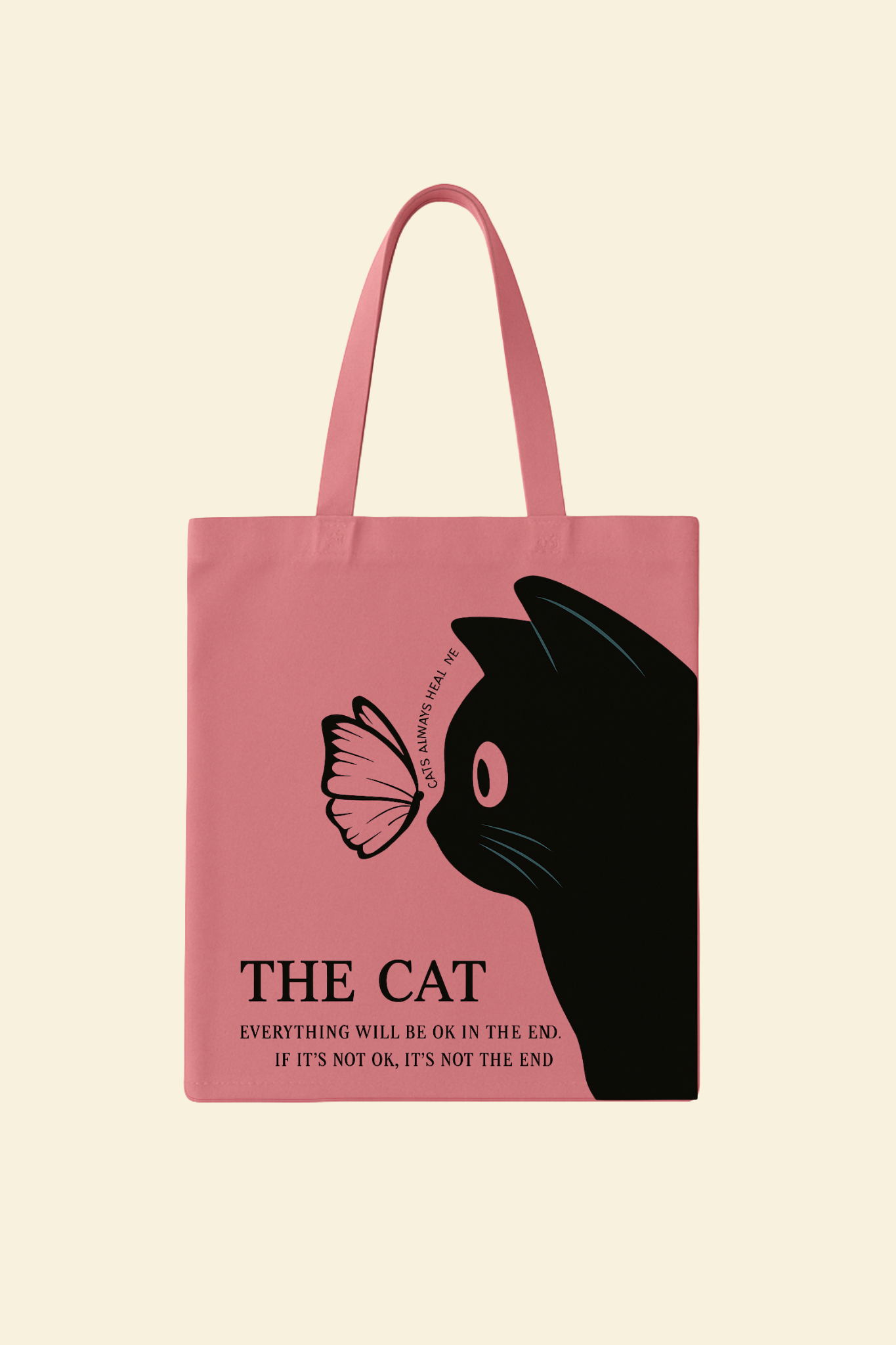 The Cat Canvas Bag