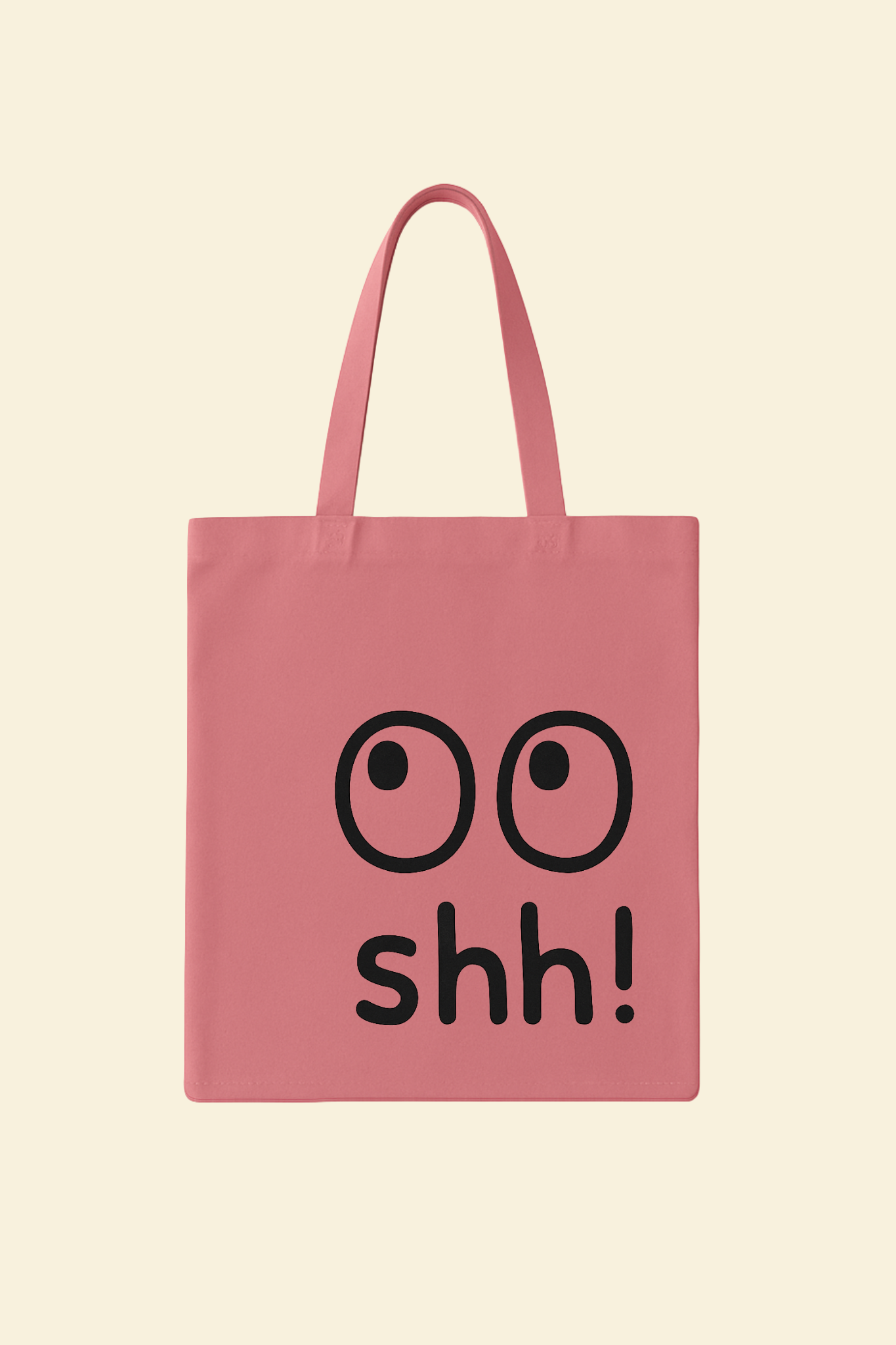 Shh! Canvas Bag