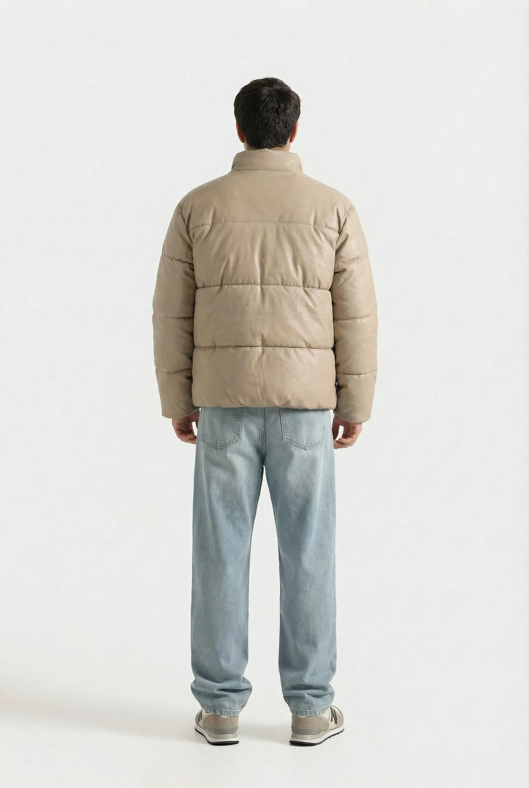 Beige Puffer Jacket