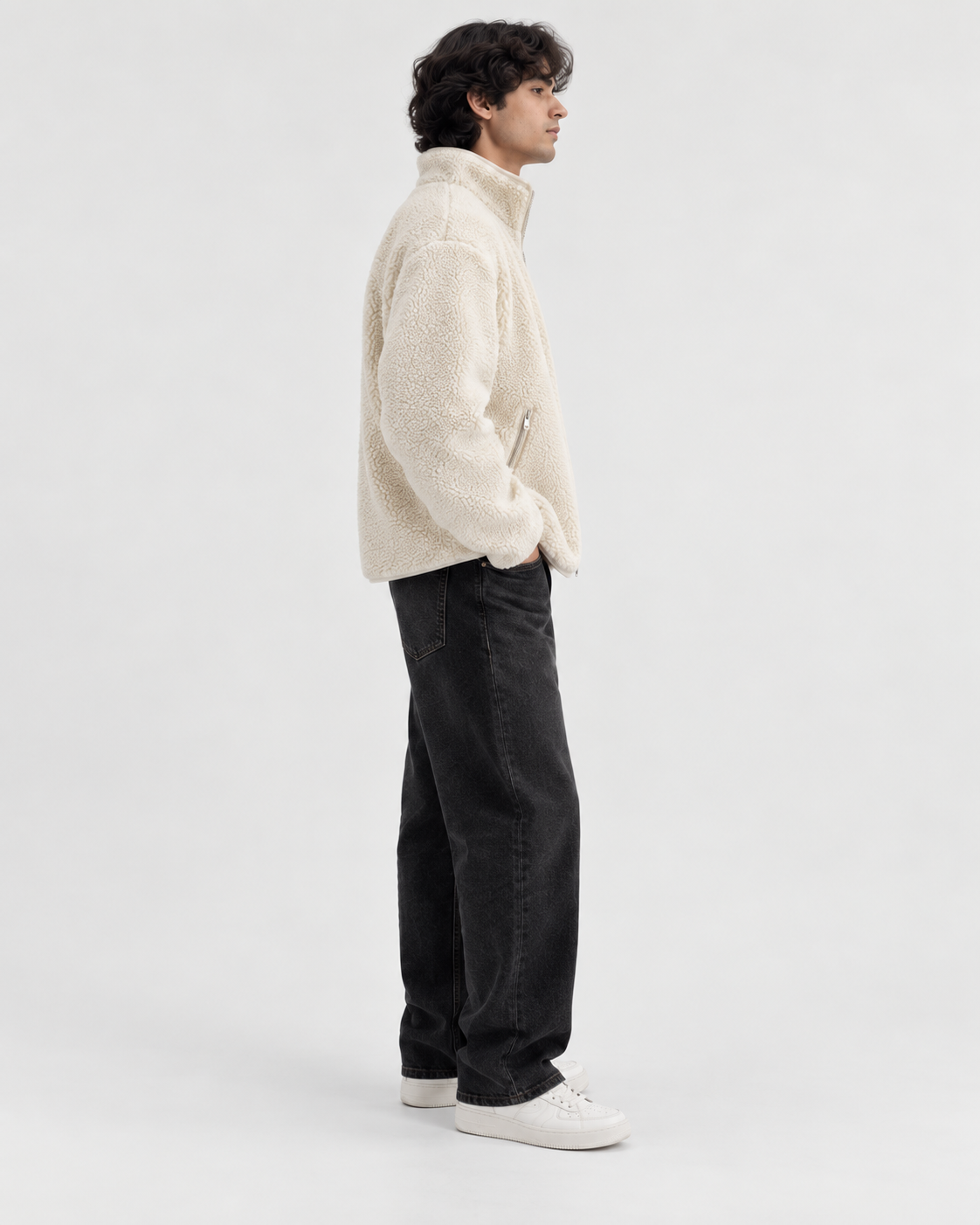 Classic Teddy Fleece Zip Jacket