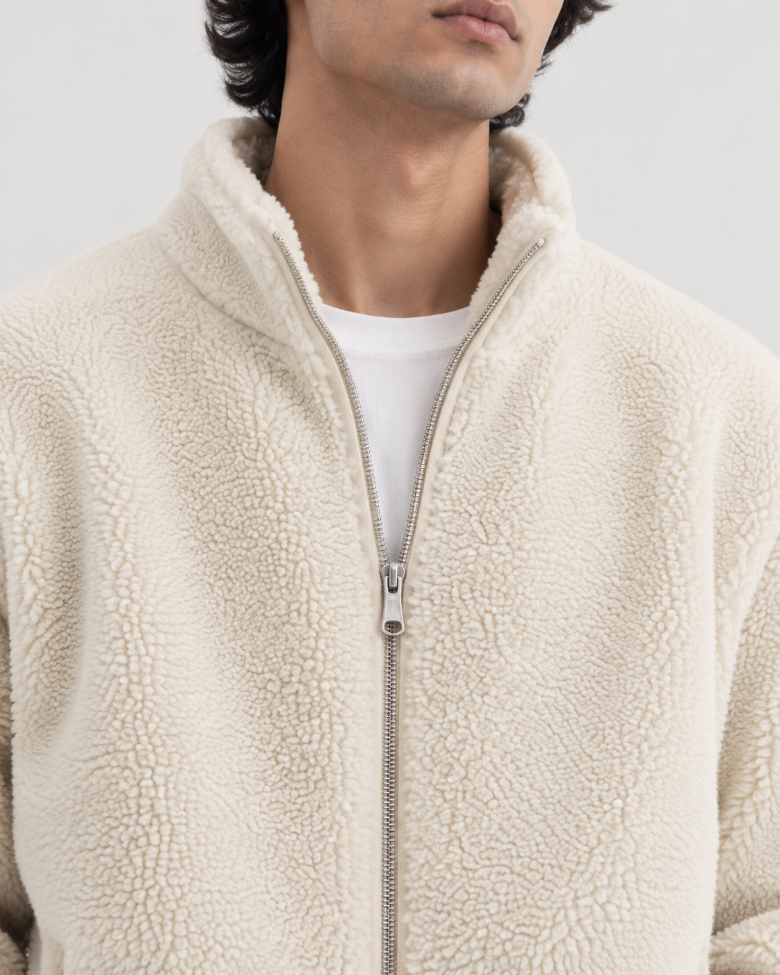 Classic Teddy Fleece Zip Jacket
