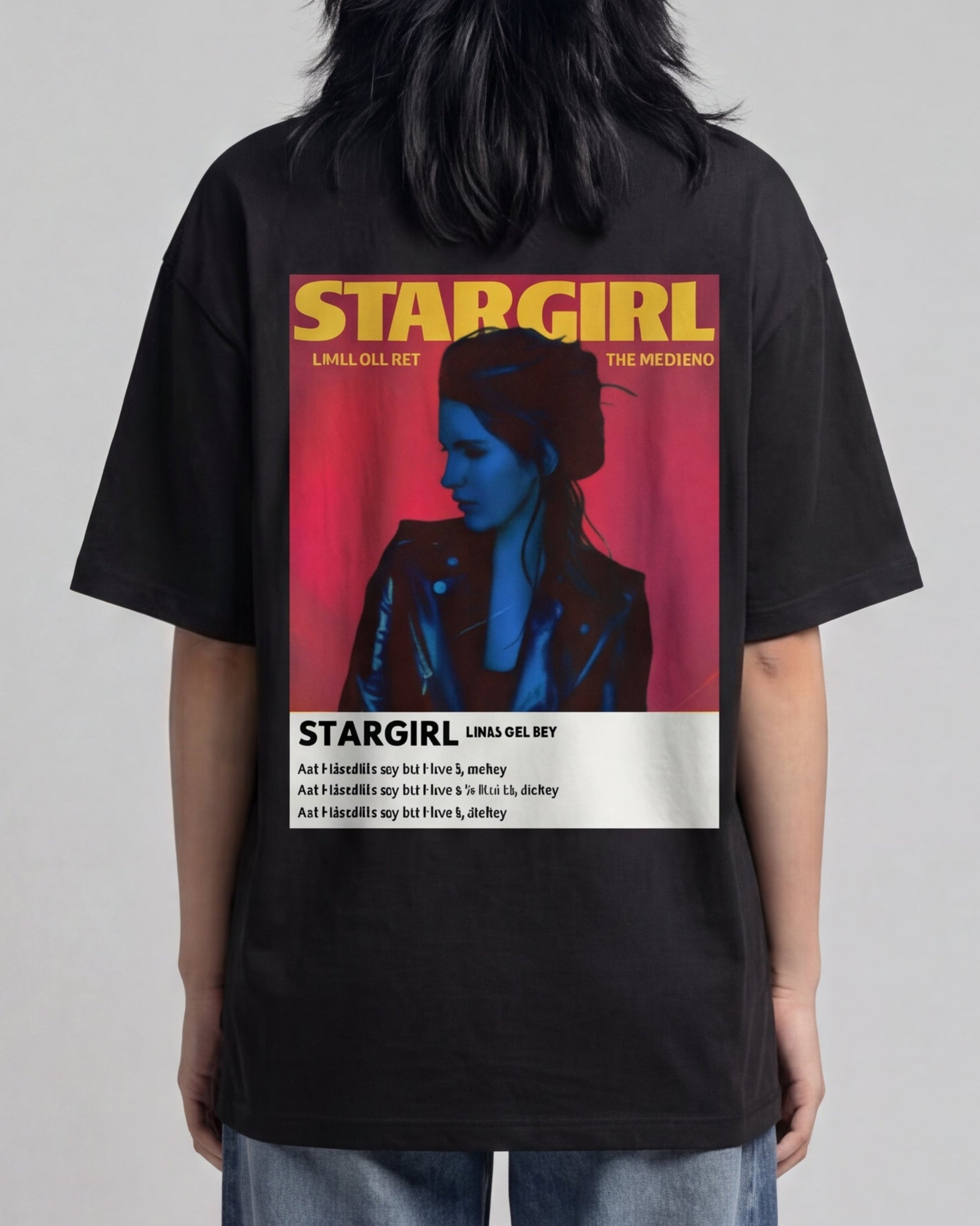 Star Girl Tee • Puff + Screen Print