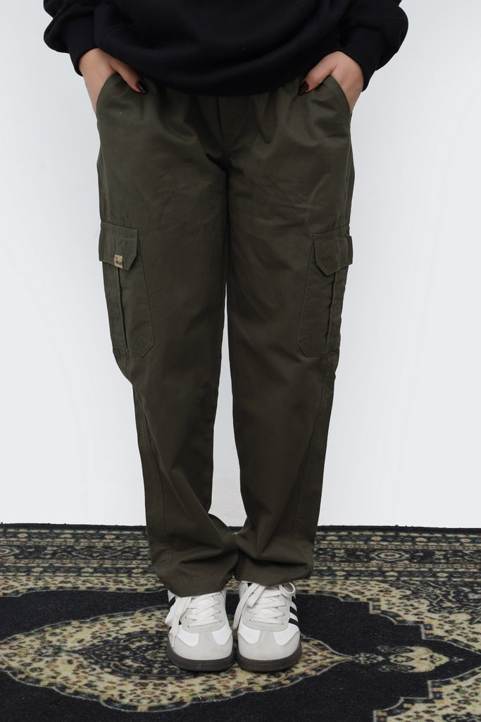 Olive Green Cargo Pants