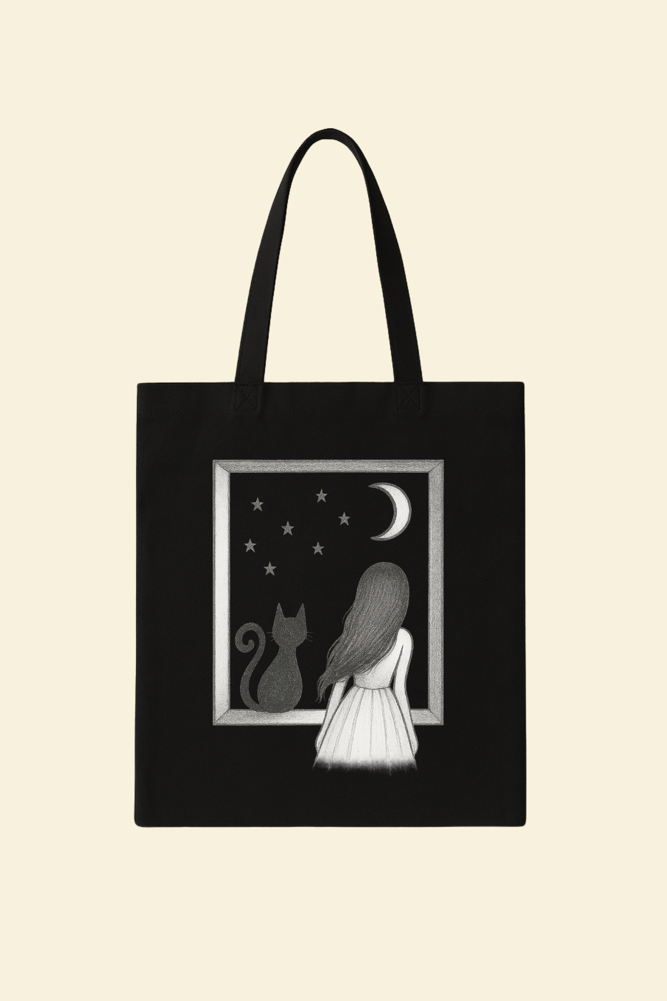 Moon Canvas Bag