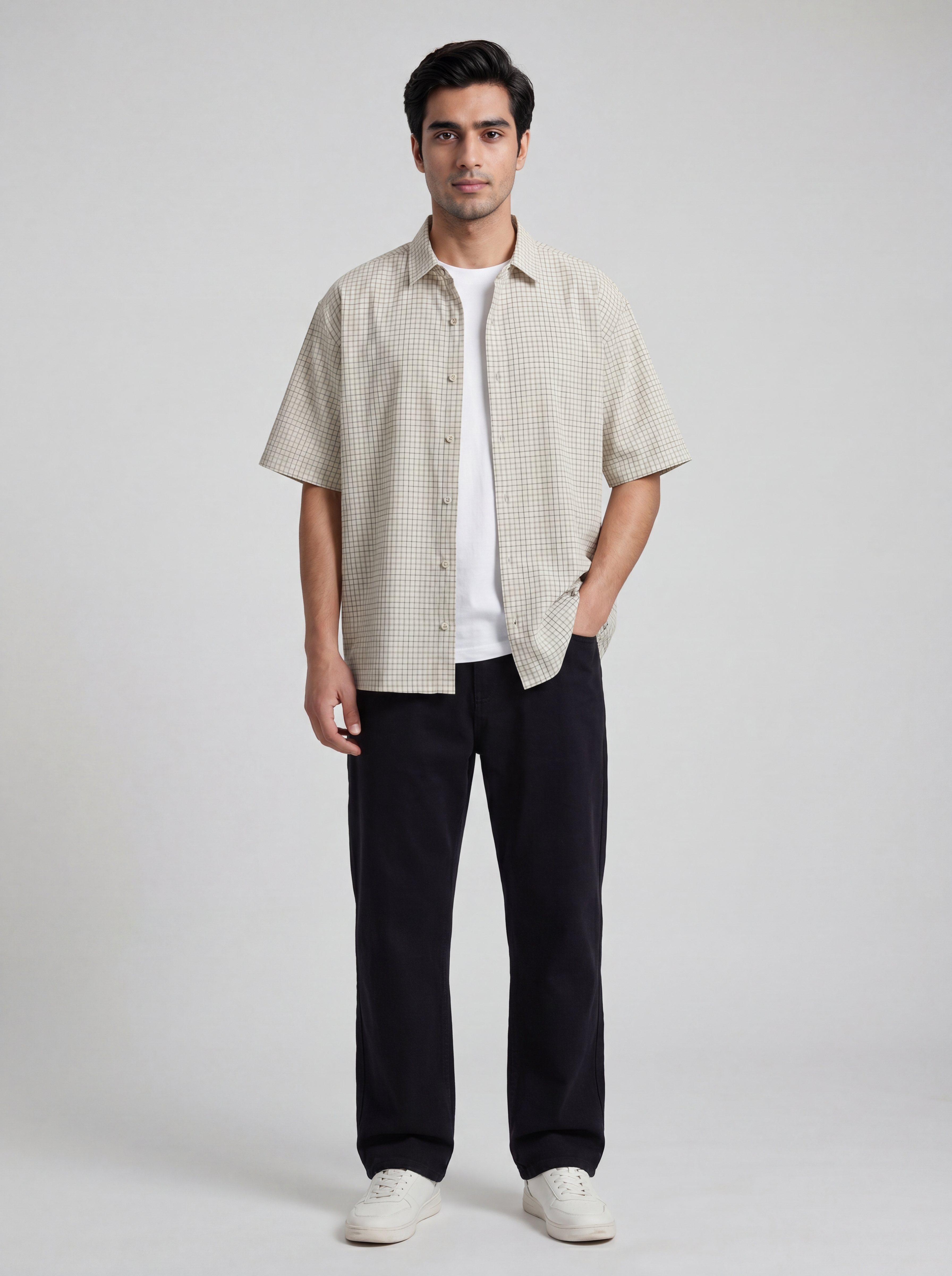 White Boxy Shirt