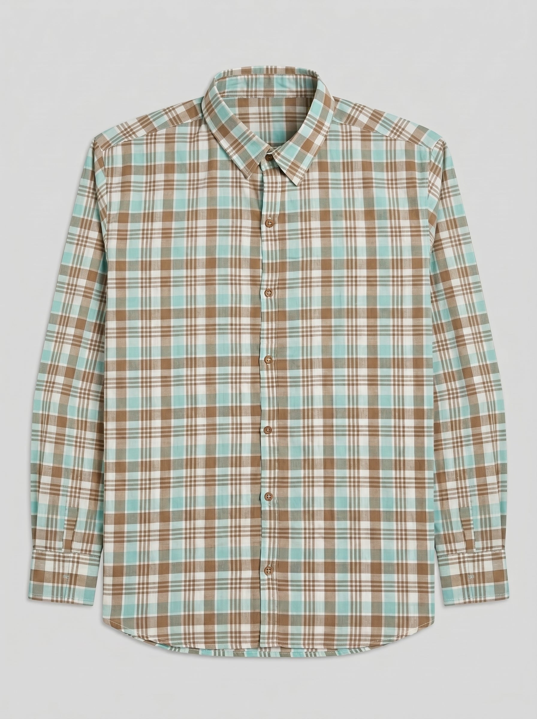 Green-Brown Shirt