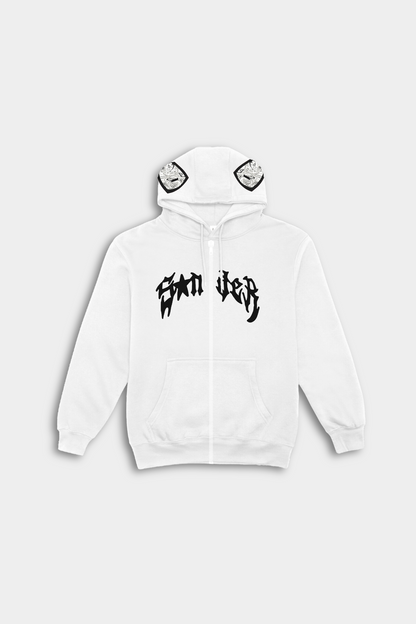 Spider Zipper Hoodie large