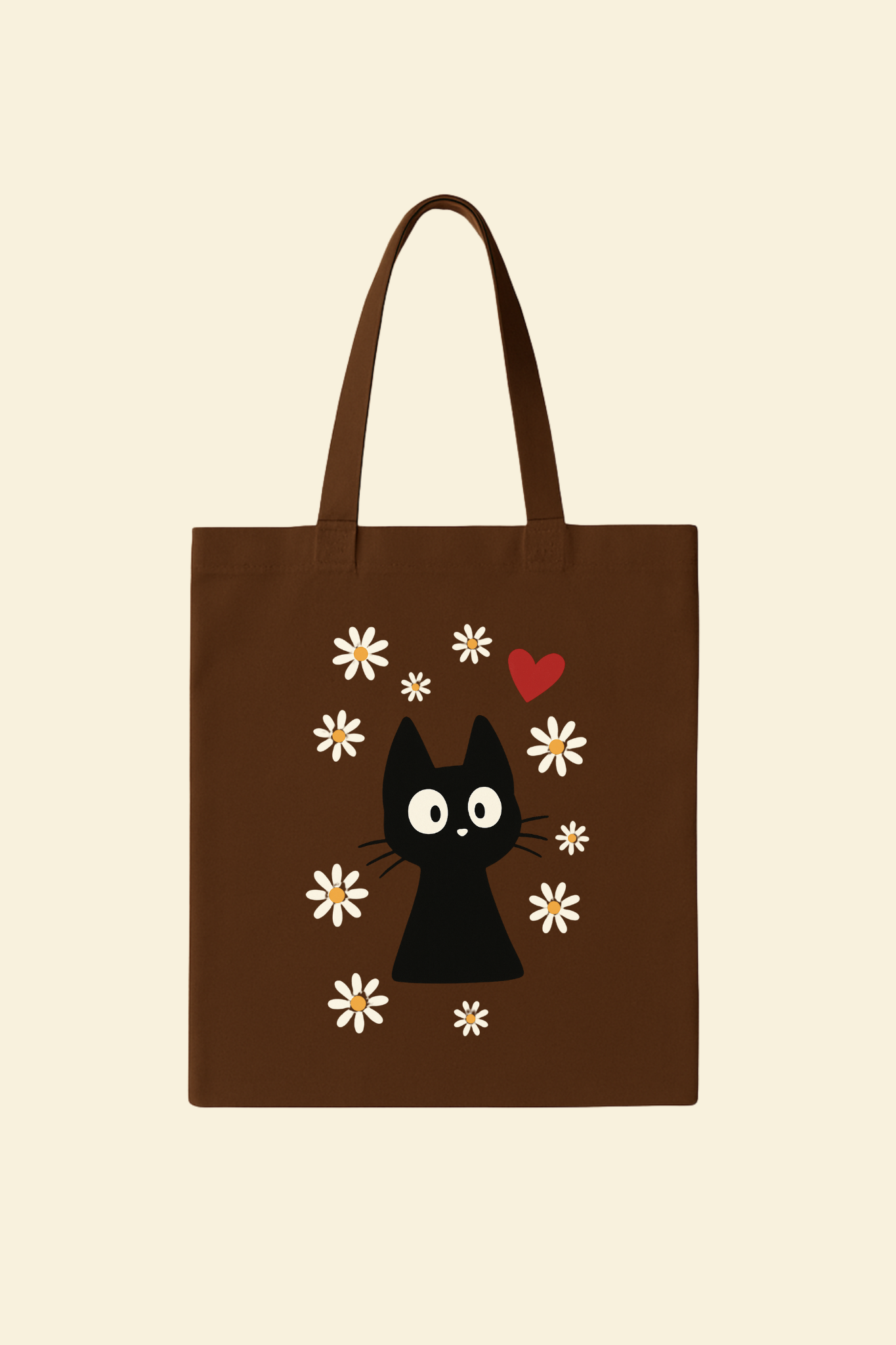 Confused Cat Canvas Bag