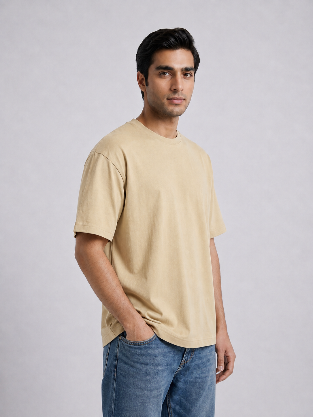 Beige Essential T-shirt