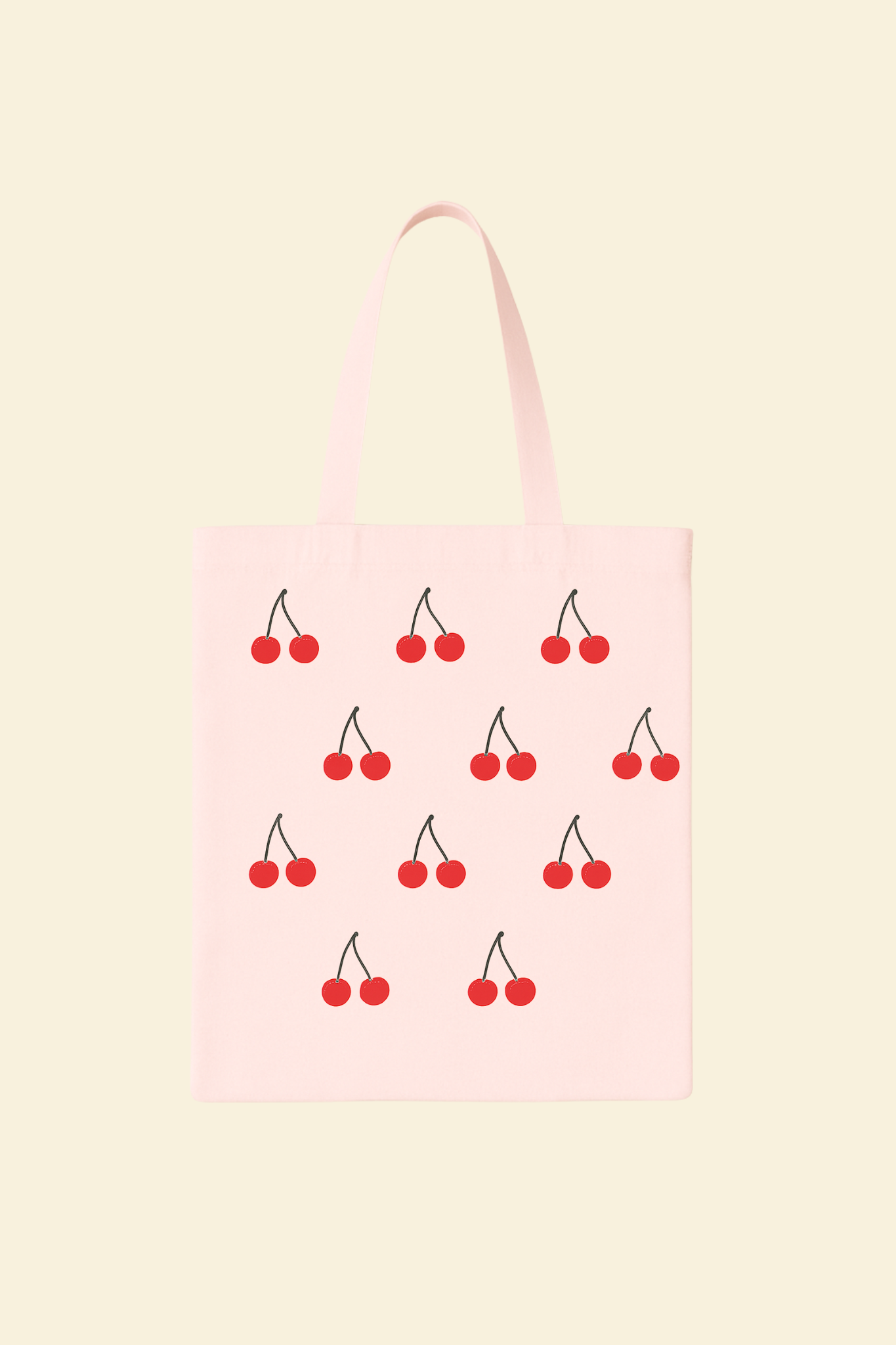 Cherry Canvas Bag