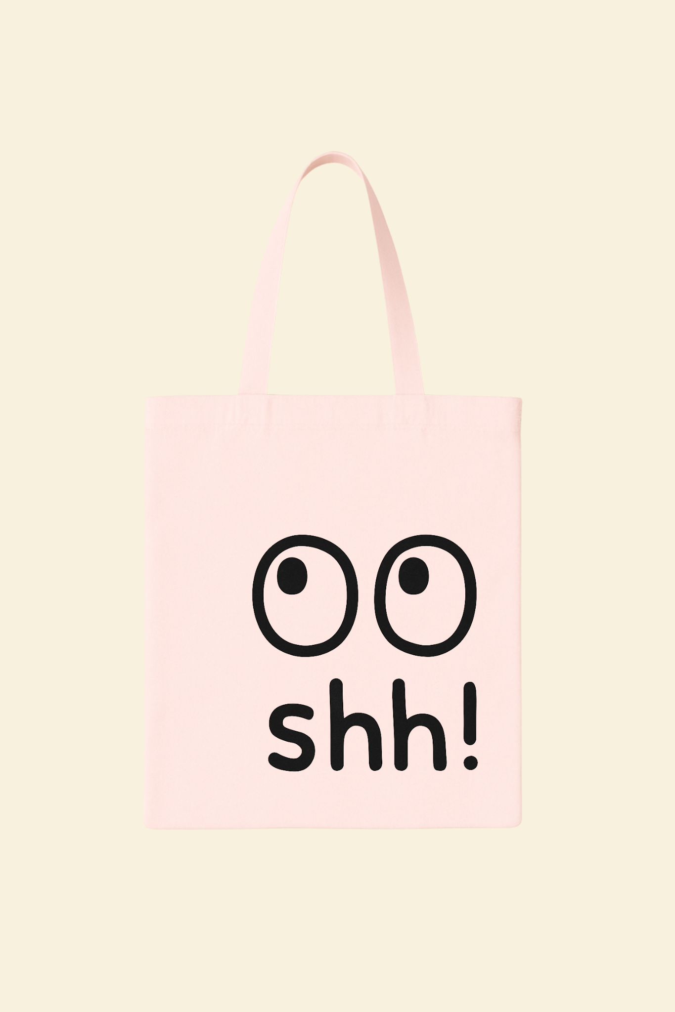 Shh! Canvas Bag