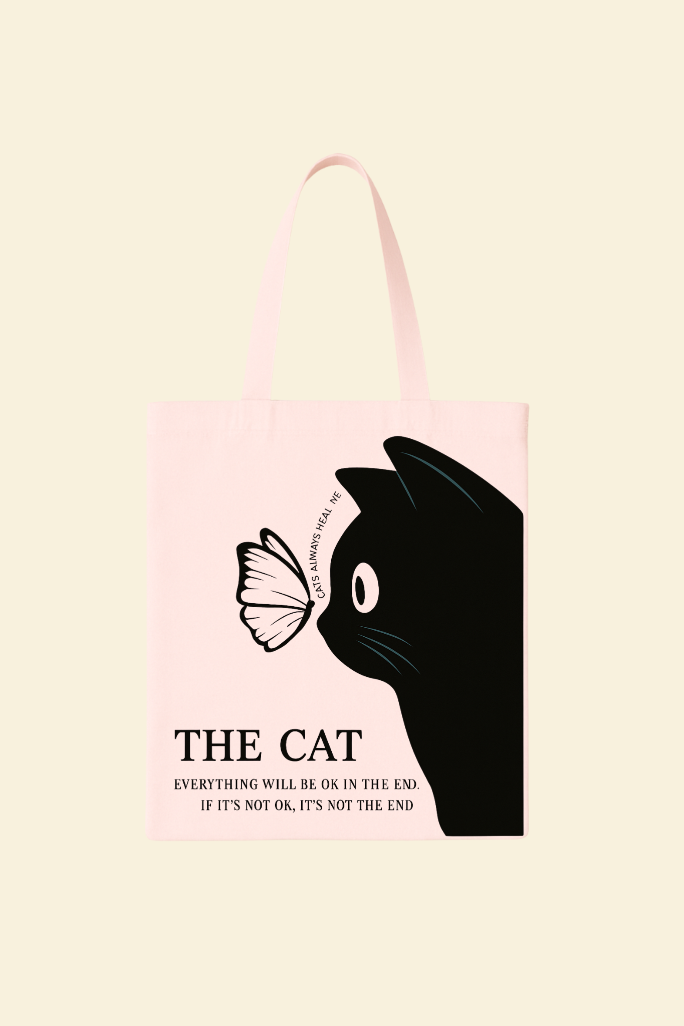 The Cat Canvas Bag