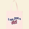 I'm Girl Canvas bag