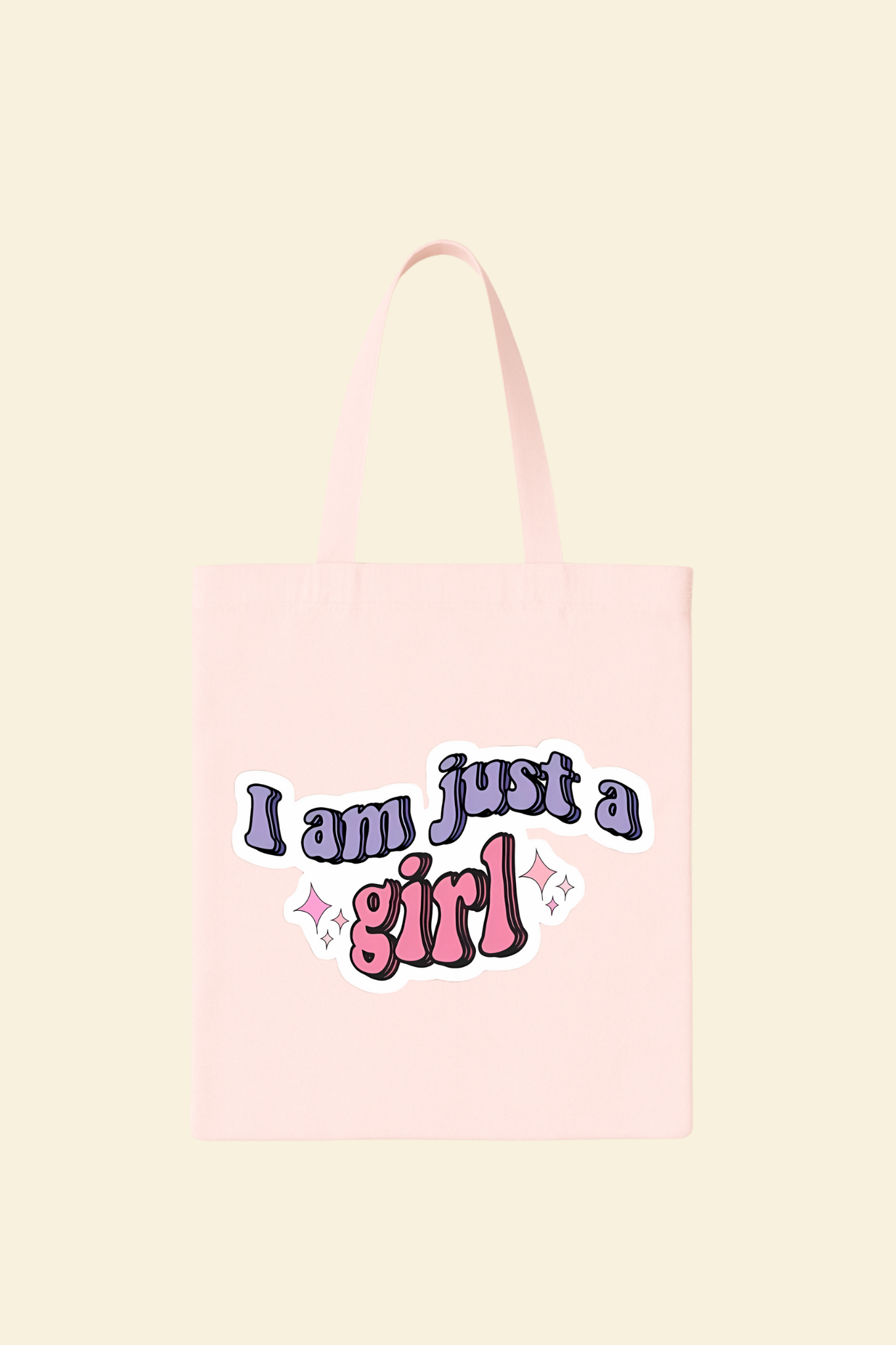 I'm Girl Canvas bag