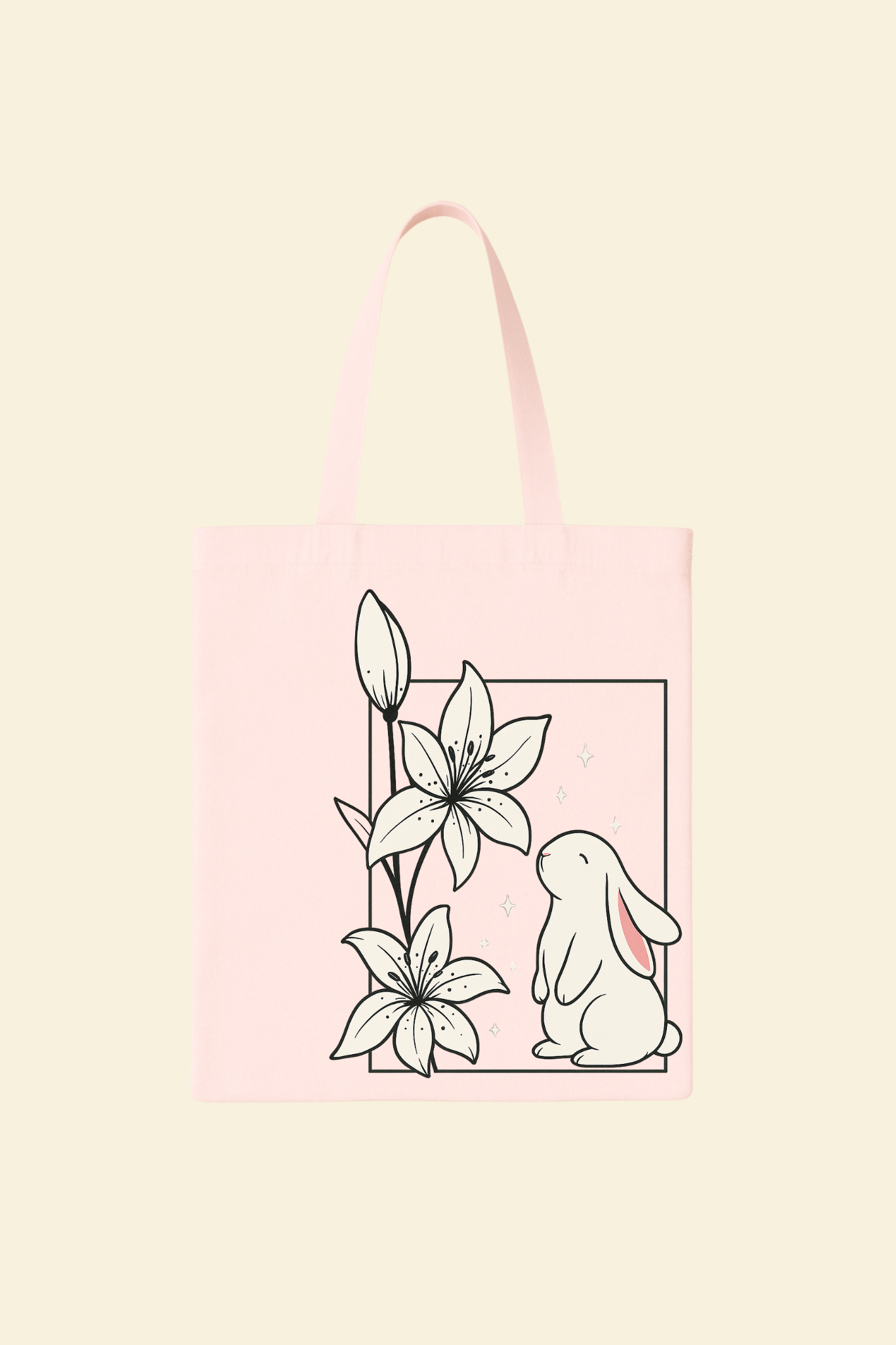Rabbit Canvas Bag