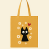 Confused Cat Canvas Bag