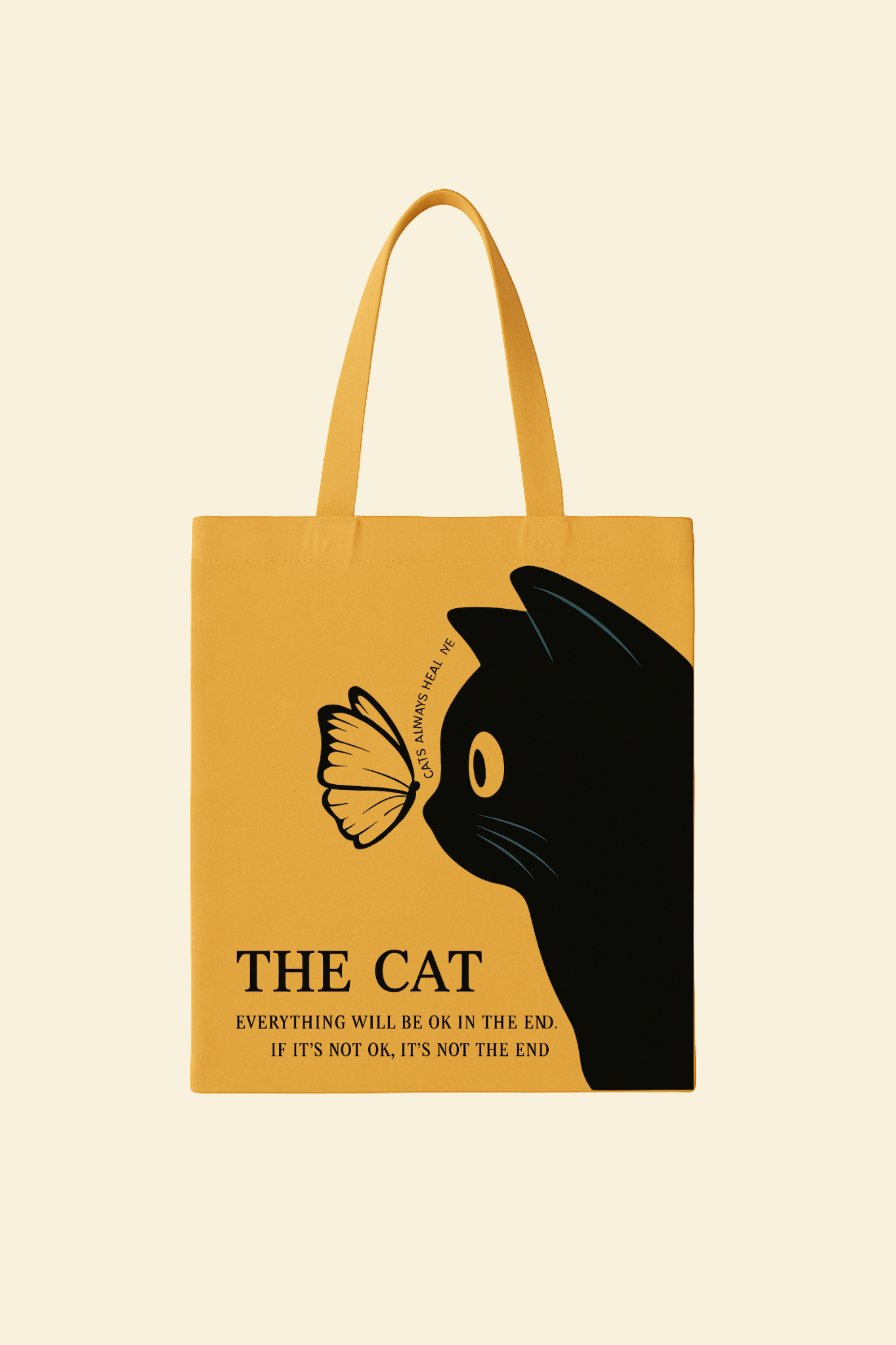 The Cat Canvas Bag