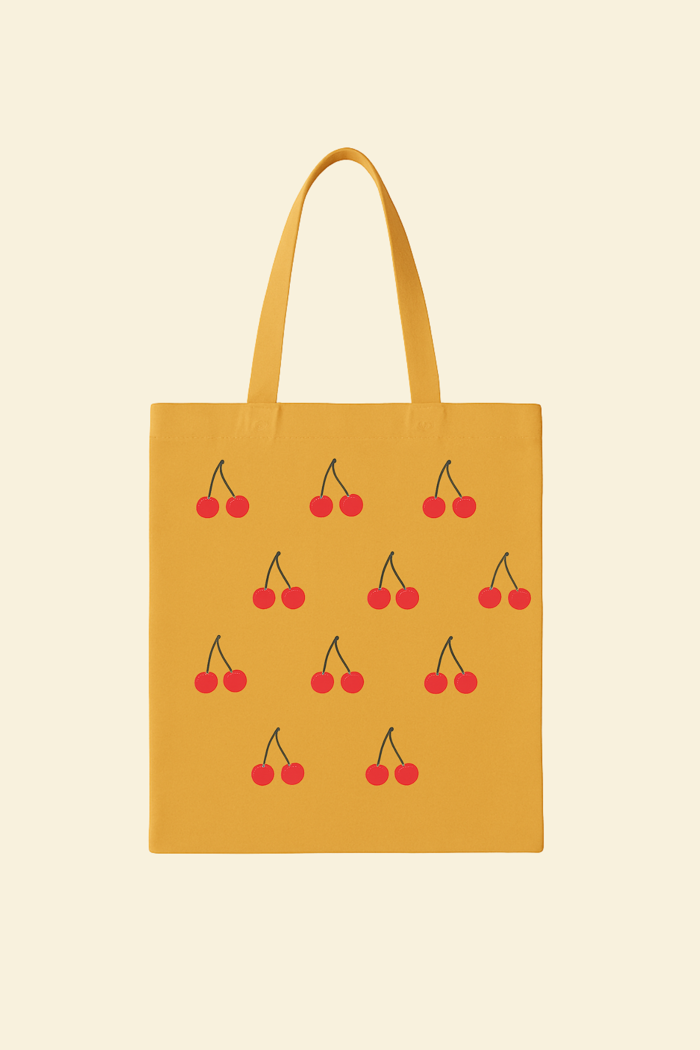 Cherry Canvas Bag