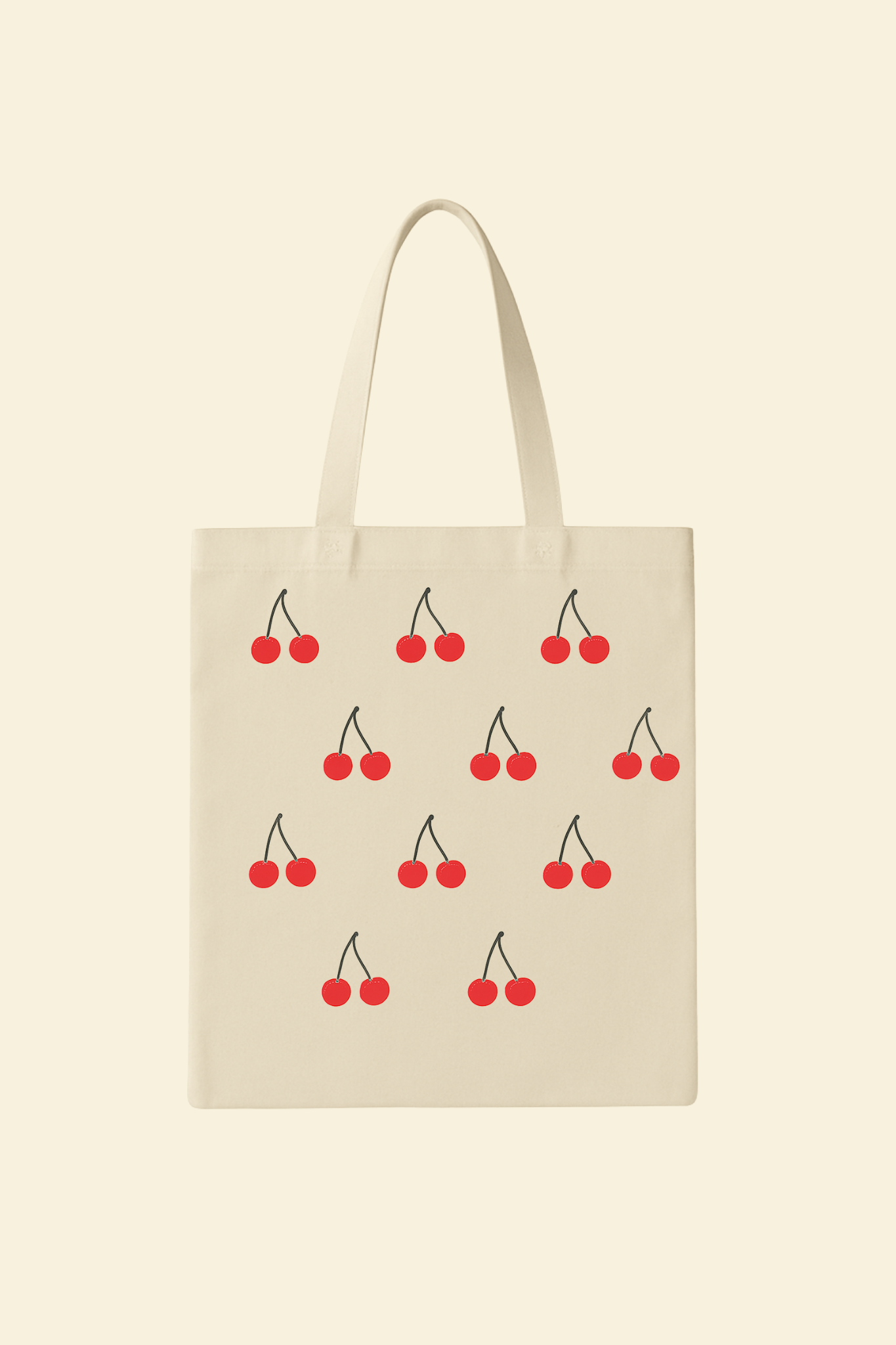 Cherry Canvas Bag