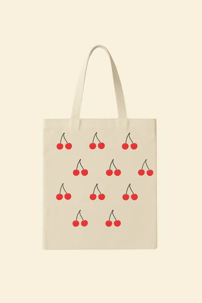 Cherry Canvas Bag