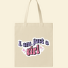 I'm Girl Canvas bag