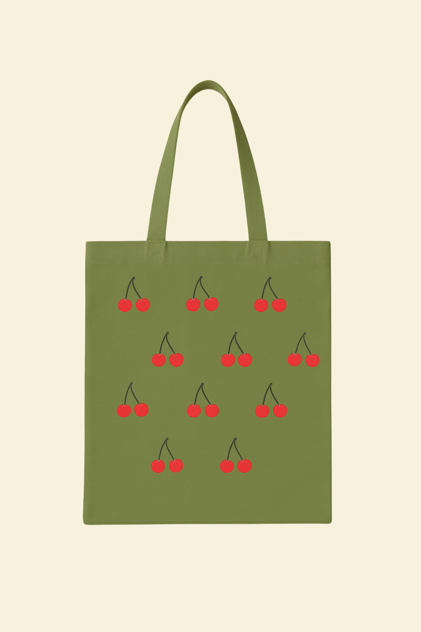 Cherry Canvas Bag