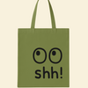 Shh! Canvas Bag