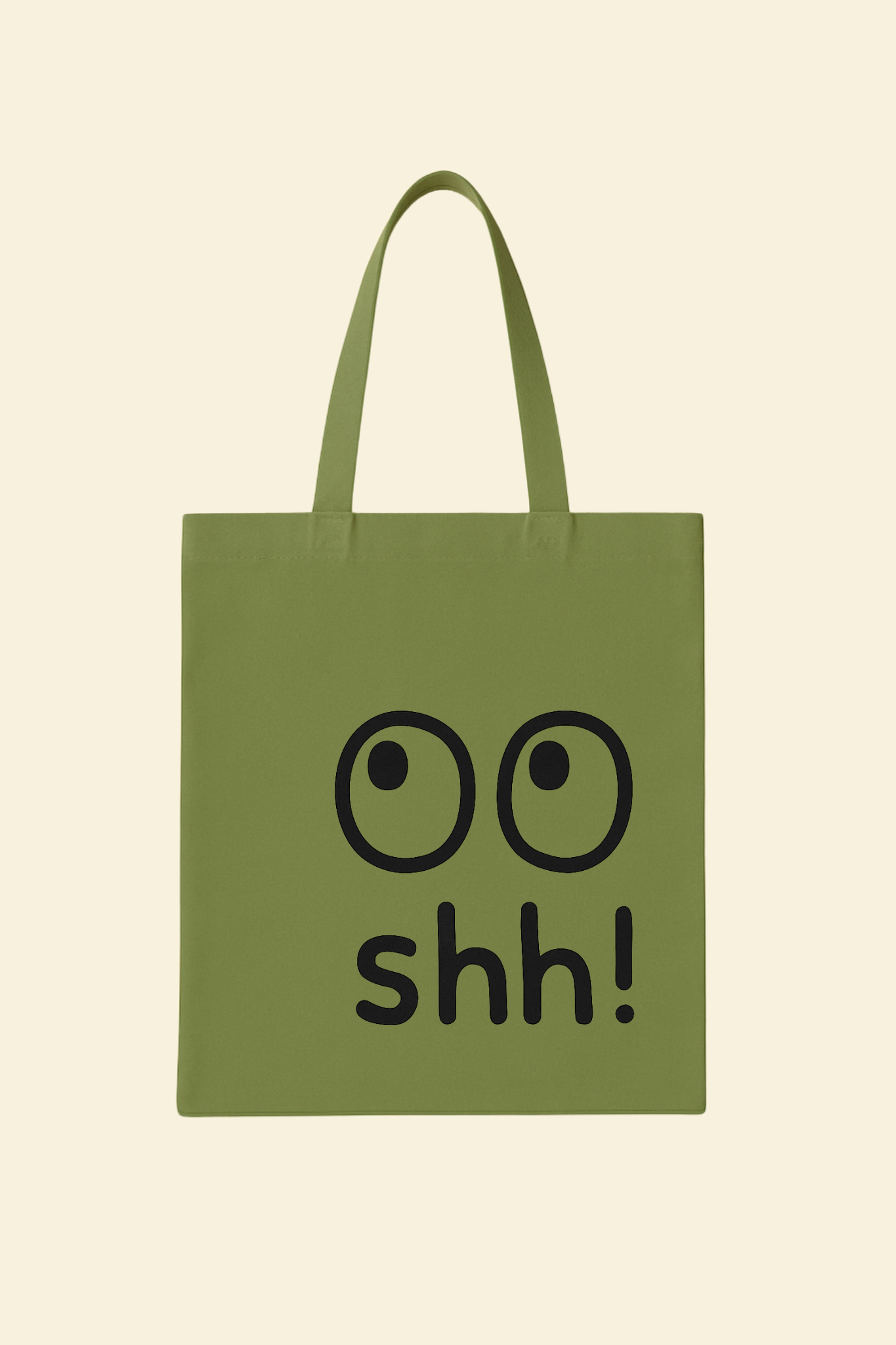 Shh! Canvas Bag