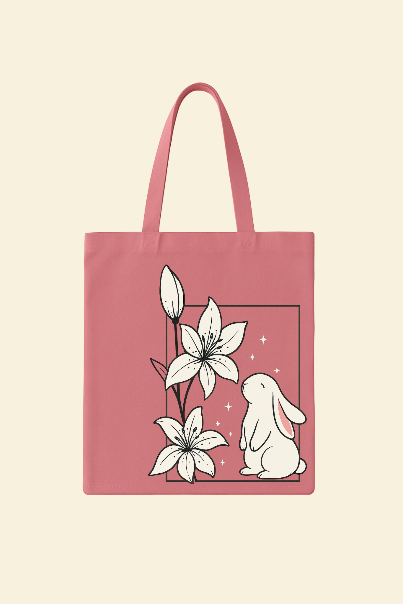 Rabbit Canvas Bag