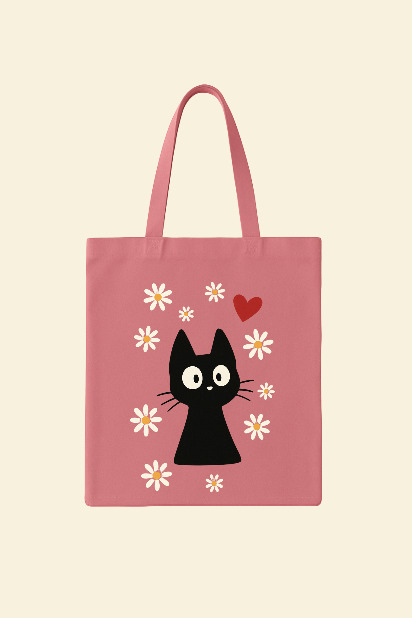 Confused Cat Canvas Bag