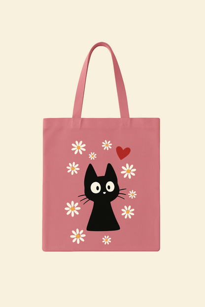 Confused Cat Canvas Bag
