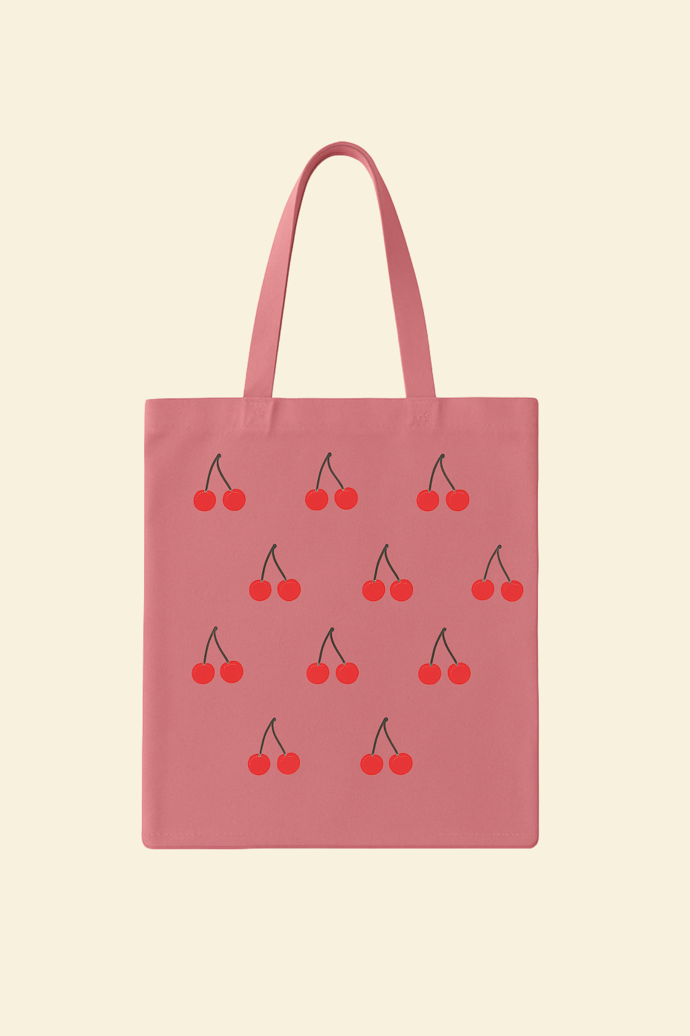Cherry Canvas Bag