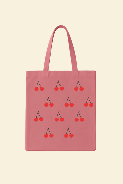 Cherry Canvas Bag