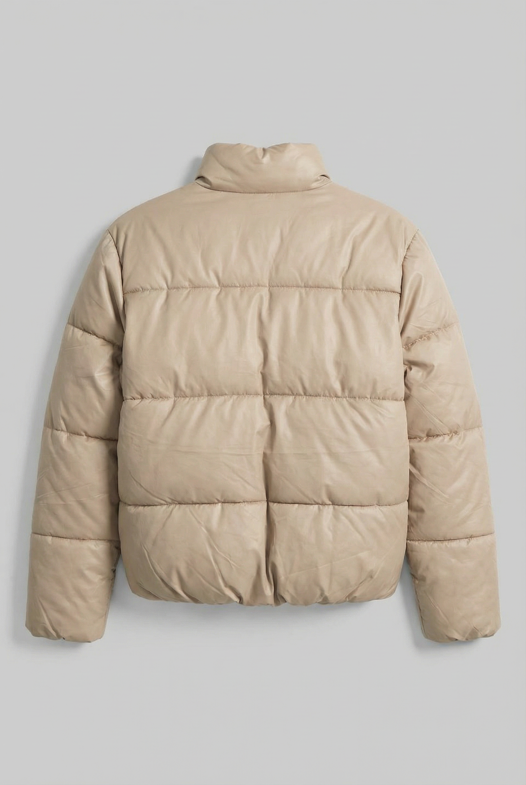 Beige Puffer Jacket
