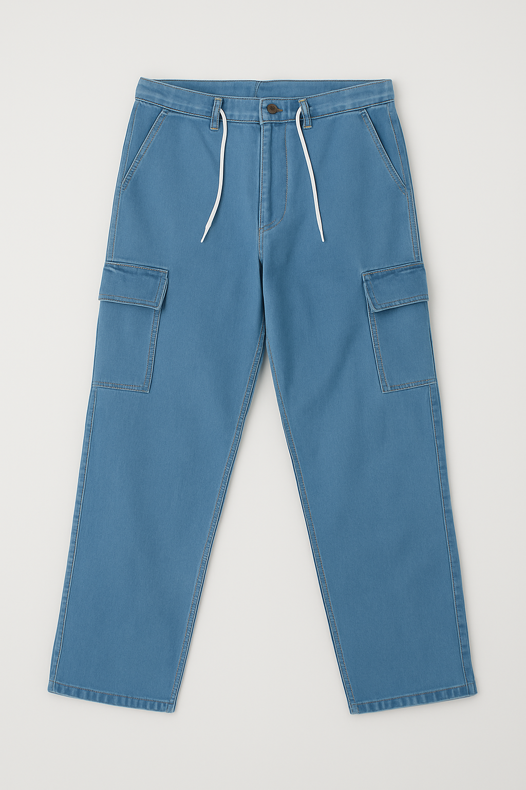 Blue Cargo Jeans