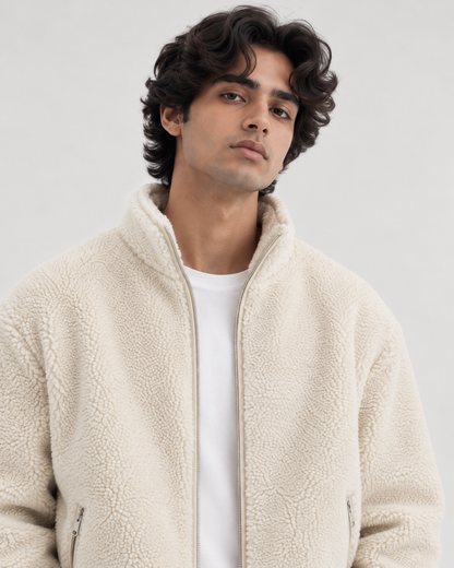 Classic Teddy Fleece Zip Jacket