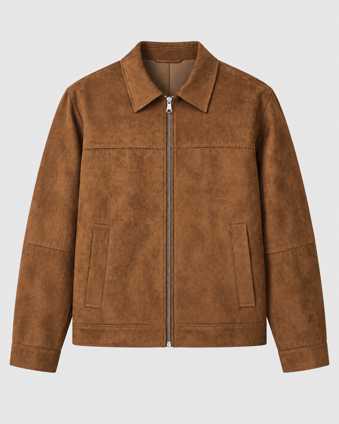 Vintage Suede Zip Jacket