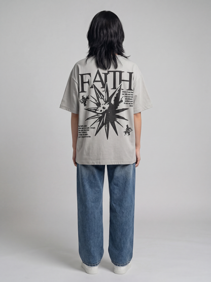 Faith Tee • Puff + Screen Print
