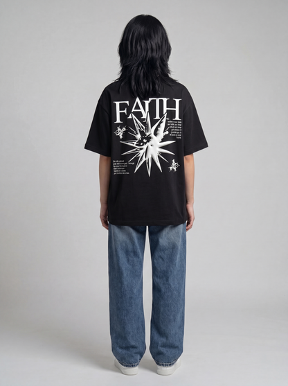 Faith Tee • Puff + Screen Print