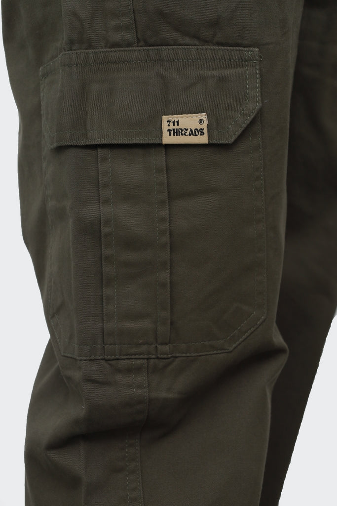 Olive Green Cargo Pants