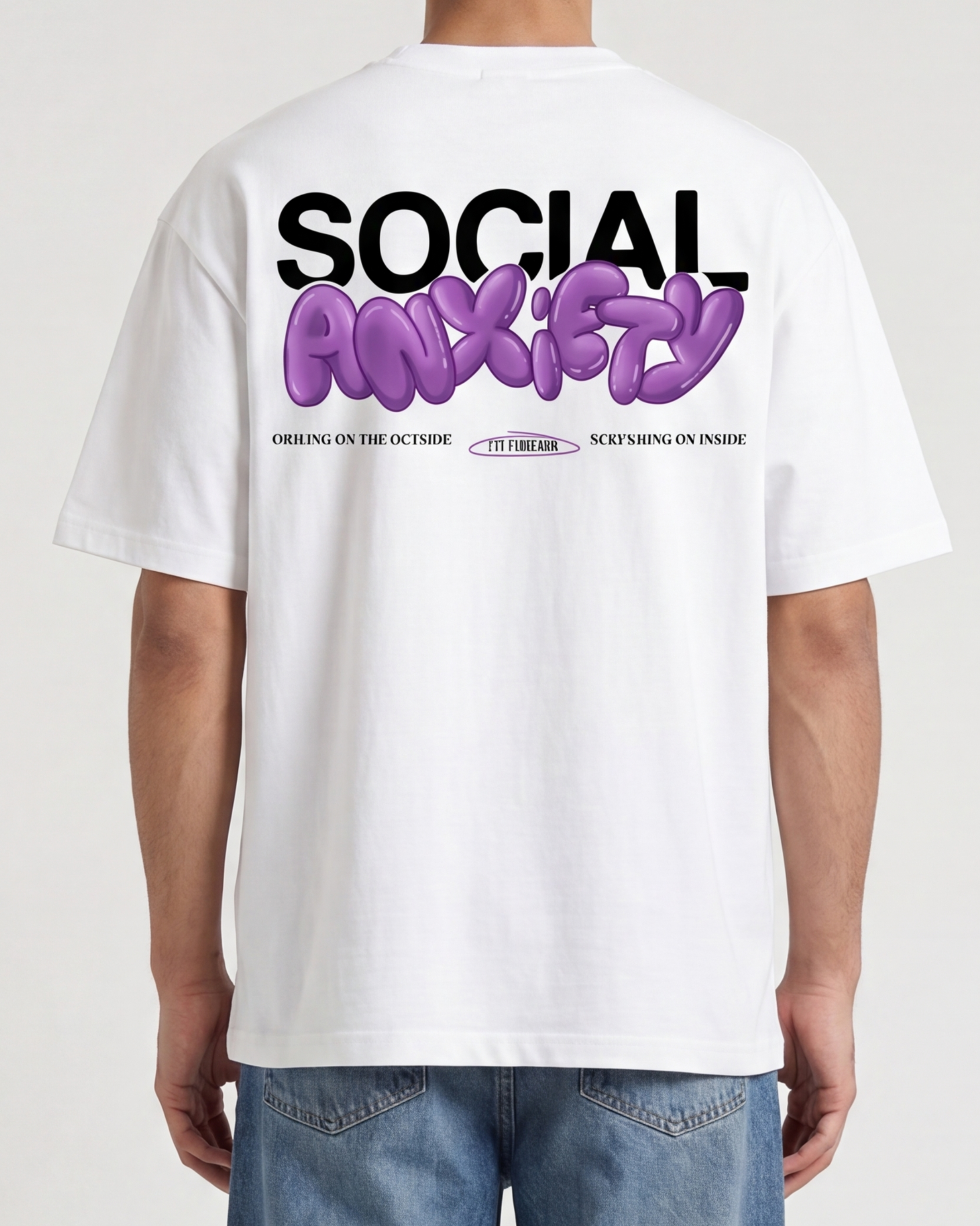 Anxiety Tee • DTF Print
