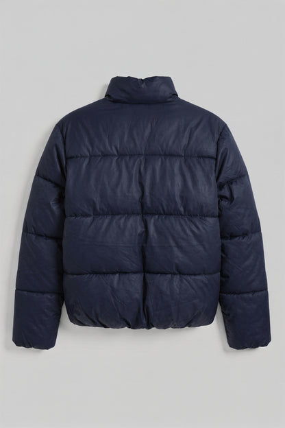 Navy Puffer Jacket