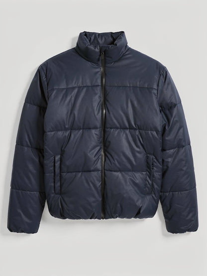 Navy Puffer Jacket