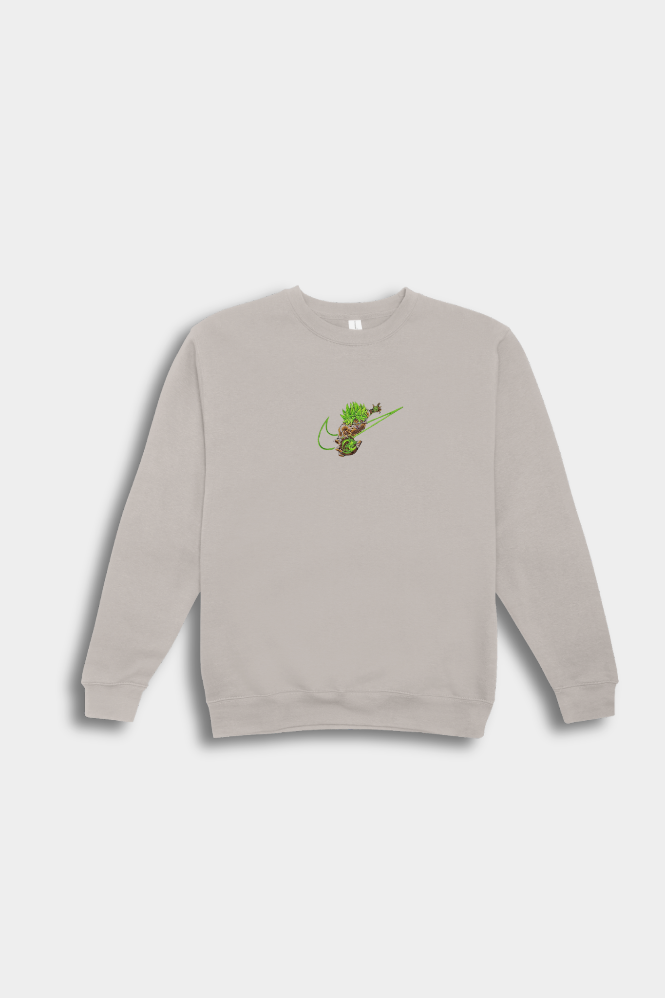 Green Anime Sweatshirt Large