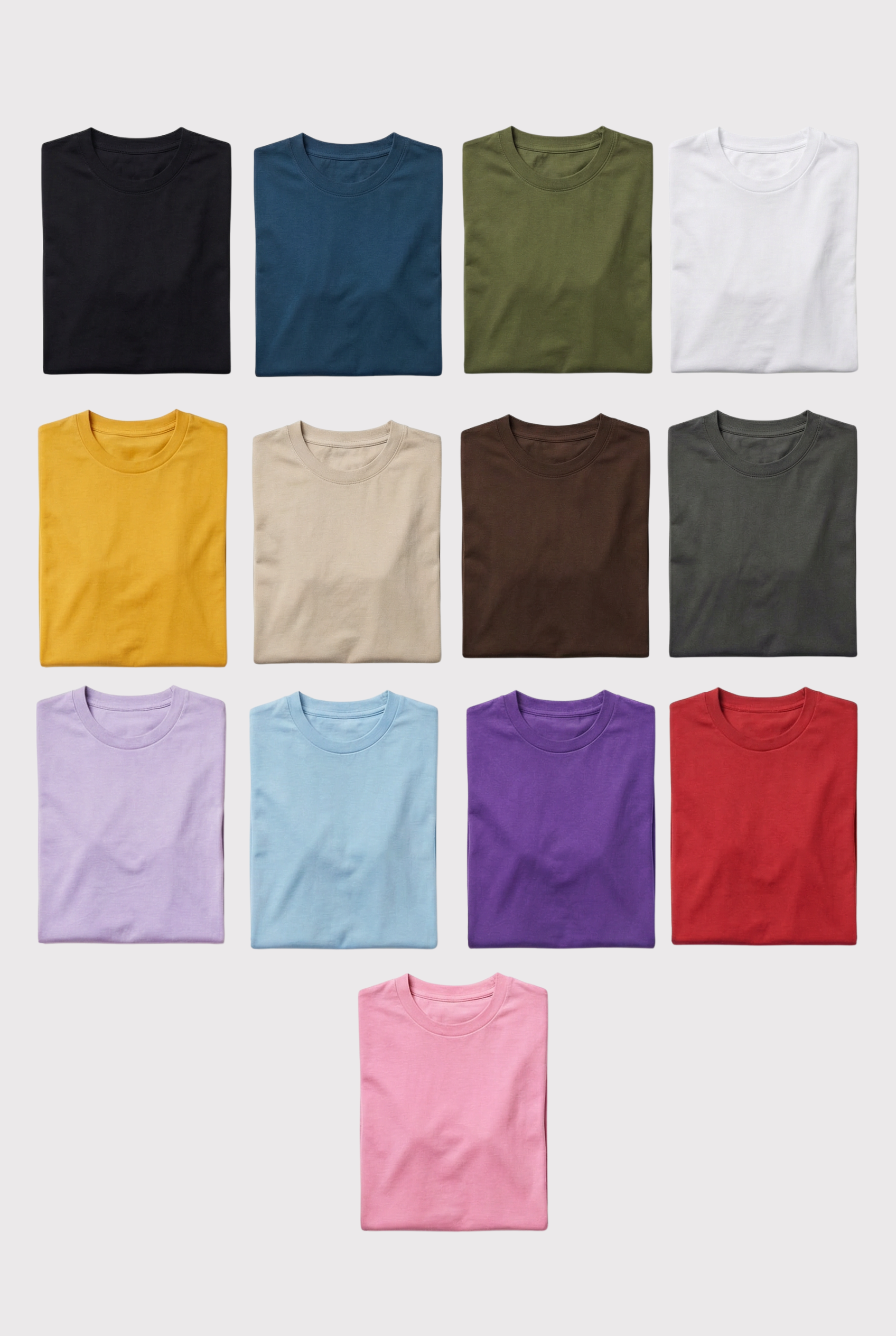 Plain Regular Tee Bundle