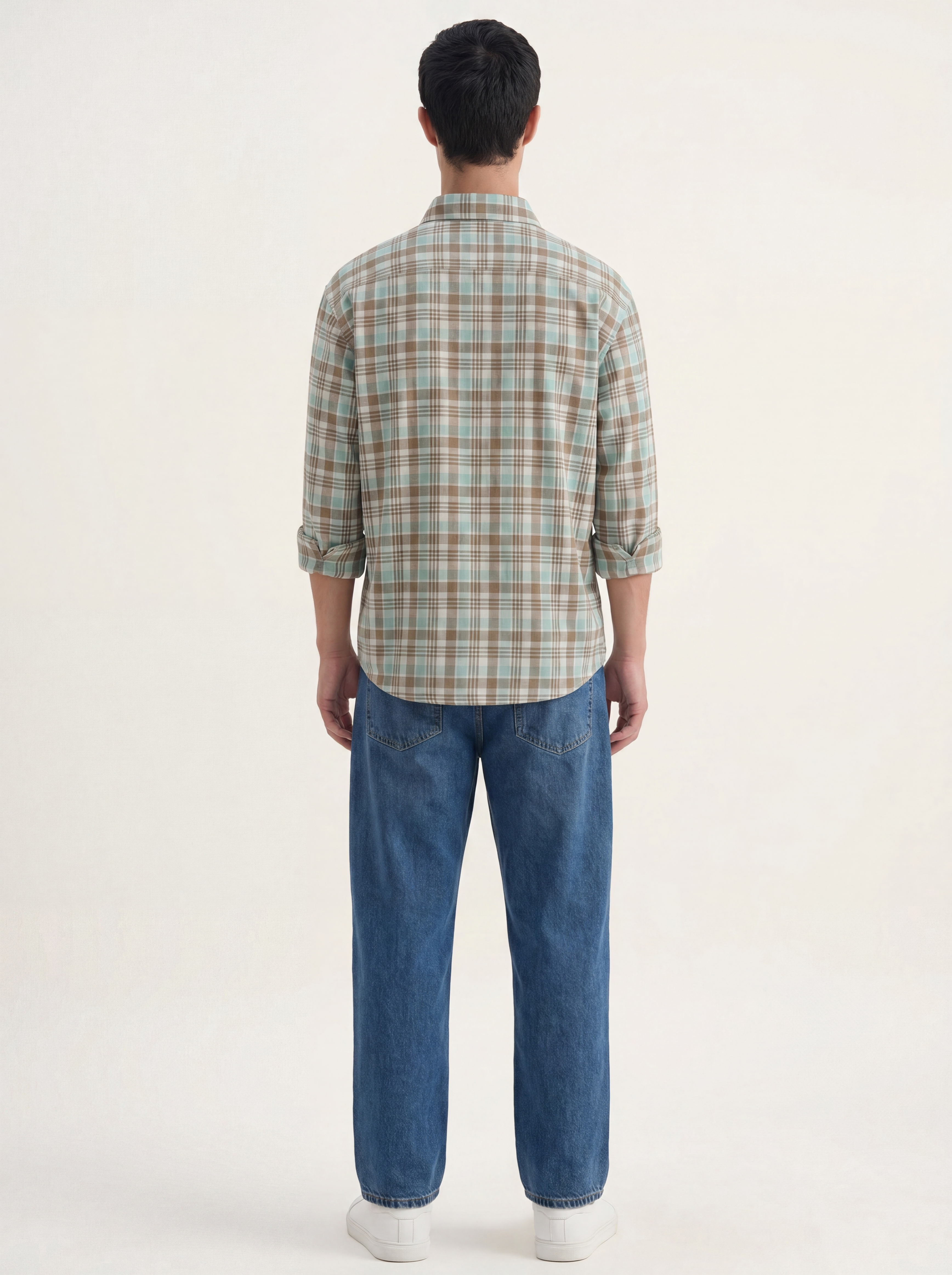Green-Brown Shirt